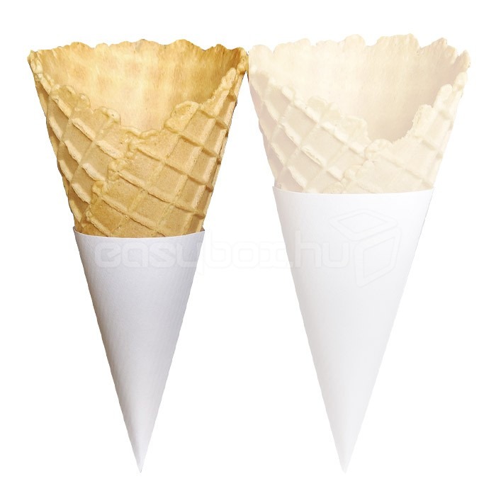 Fagylalttölcsér papírhüvely - tölcsértasak - fagylalt tölcsér papír - easybox.hu