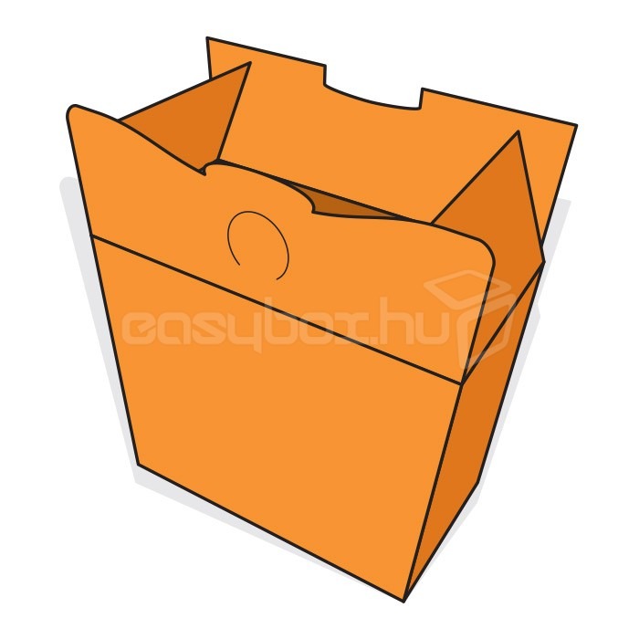 Gyros csomagoló doboz 130×70×108 mm - easybox.hu