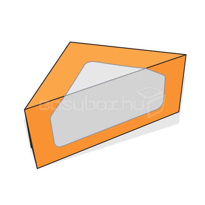 Háromszög alakú szendvics doboz - easybox.hu